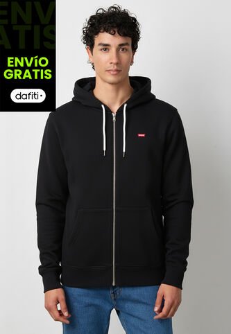 Hoodie Levi's Negro Levis