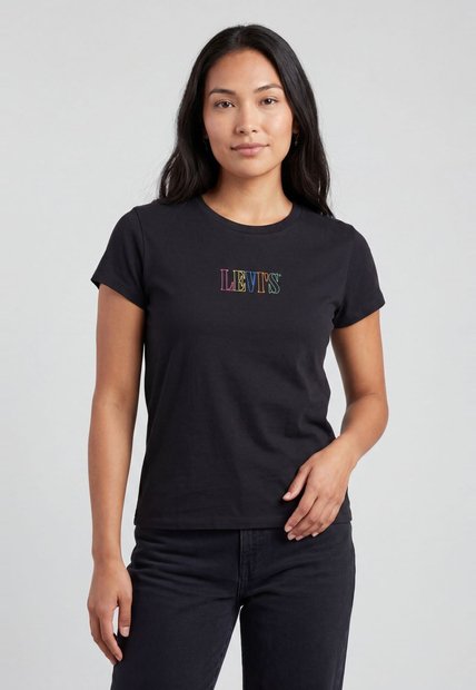 Camiseta Levi's Graphic Authentic Negro