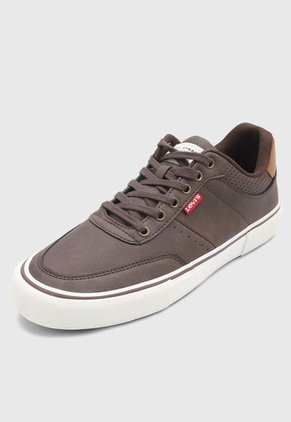 Tenis Lifestyle Marrón-Café-Marfil Levi's Munro UL