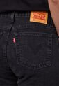 Jean Levi's 501 Original Cropped Fit Negro de Levis