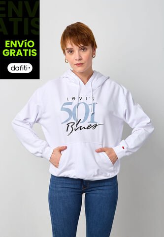 Hoodie Levi's Heritage Blanco Levis