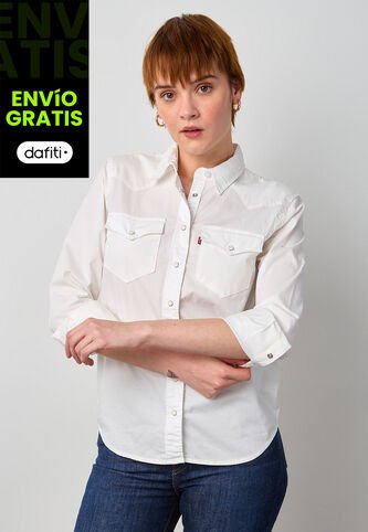 Camisa Levi's The Ultimate Western Blanco Levis