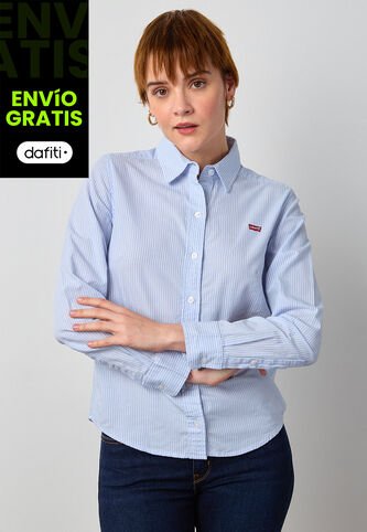 Camisa Levi's The Classic Azul Levis