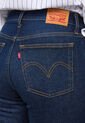 Jean Levi's Wedgie Straight Fit Índigo Oscuro de Levis