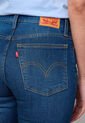 Jean Levi's Wedgie Straight Fit Índigo Medio de Levis