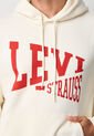 Hoodie Levi's Relaxed Graphic Beige de Levis