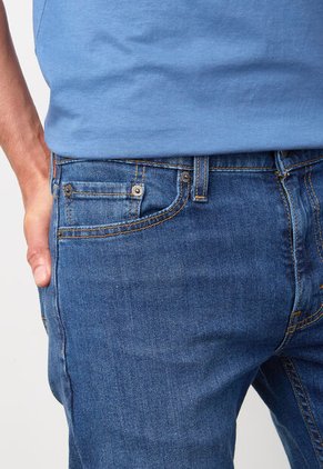 Pantalón Levi's 514 Straight Fit Índigo Medio