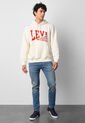 Hoodie Levi's Relaxed Graphic Beige de Levis