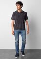 Polo Levi's Terry Pocket Gris Oscuro de Levis