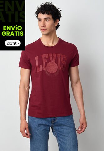 Camiseta Levi's Vinotinto Levis