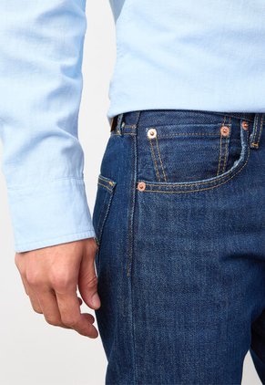 Jean Levi's 501 Original Fit Índigo Medio