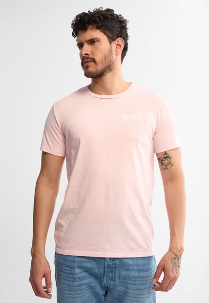 Camiseta Rosa-Blanco Levi's