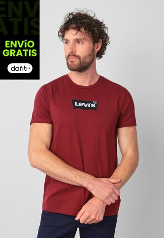 Camiseta Levi's Graphic Borgoña Levis