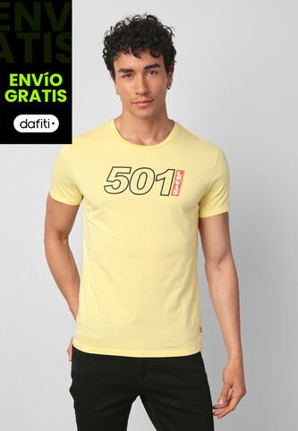 Camiseta Levi's Graphic Amarillo Levis