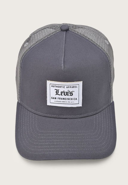 Gorra Gris-Blanco Levi's Trucker