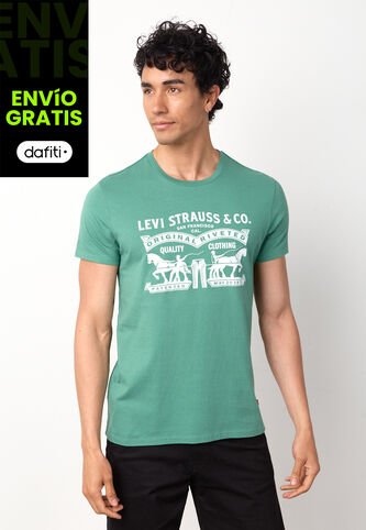 Camiseta Levi's Graphic Verde Levis