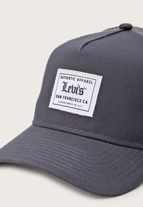Gorra Gris-Blanco Levi's Trucker