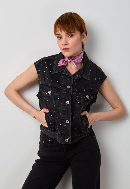 Chaleco Levi's Shrunken 90s Negro