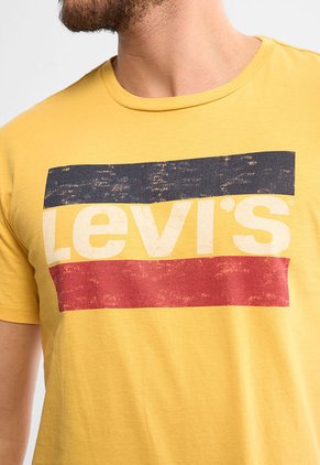 Camiseta Mostaza-Multicolor Levi's