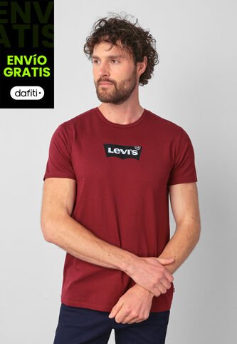 Camiseta Levi's Graphic Borgoña Levis