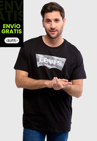 Camiseta Levi's Graphic Negro Levis