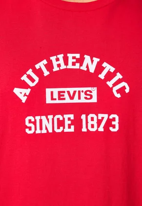 Camiseta Levi's Rojo