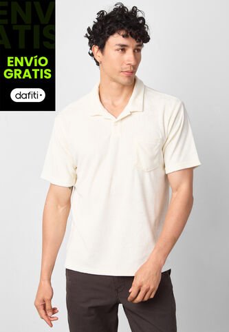 Polo Levi's Terry Pocket Marfil Levis