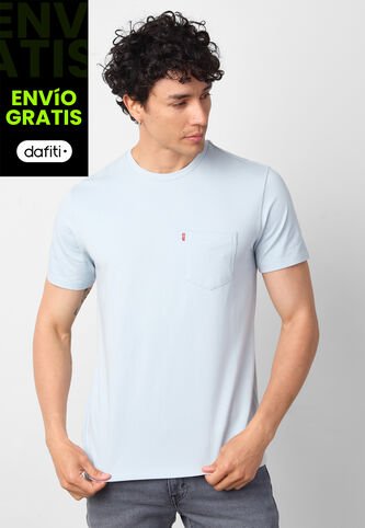 Camiseta Levi's Classic Pocket Celeste Levis