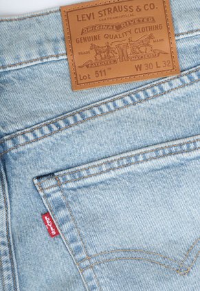 Jean Levi's 511 Slim Fit Índigo Claro