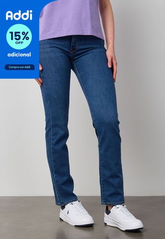 Jean Levi's 315 Shaping Straight Fit Índigo Medio Levis