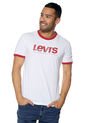 Camiseta Blanco-Rojo Levi´s de Levis