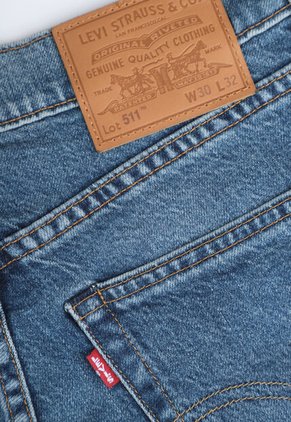 Jean Levi's 511 Slim Fit Índigo Medio