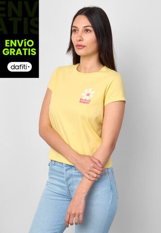 Camiseta Levi's Authentic Amarillo Levis