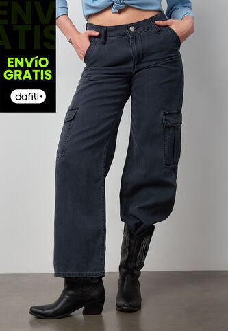 Pantalón Cargo Levi's Superlow Loose Fit  Azul Levis