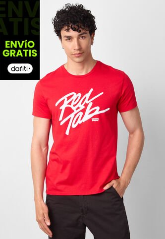 Camiseta Levi's Graphic Rojo Levis