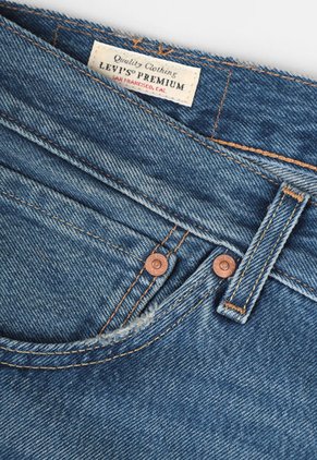 Jean Levi's 501 Loose Fit Índigo Medio