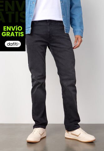 Jean Levi's 514 Straight Fit Negro Levis