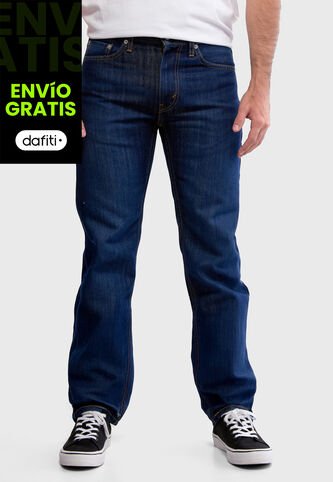 Jean Levi's 514  Straight Fit Índigo Oscuro Levis