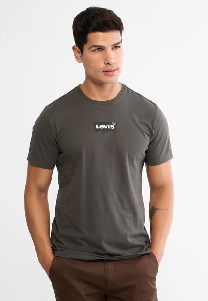 Camiseta Gris Oscuro-Negro-Blanco Levi's