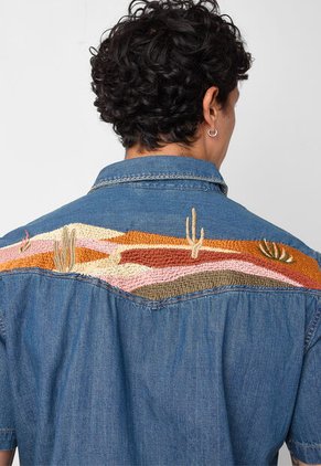 Camisa Denim Levi's Índigo Medio