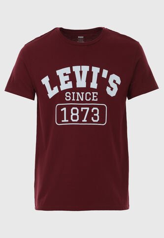 Camiseta Levi's Vinotinto Levis