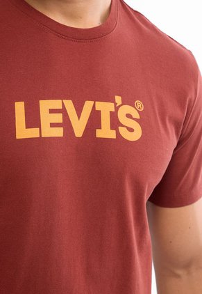 Camiseta Levi's Borgoña