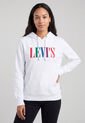 Hoodie Levi's Blanco de Levis