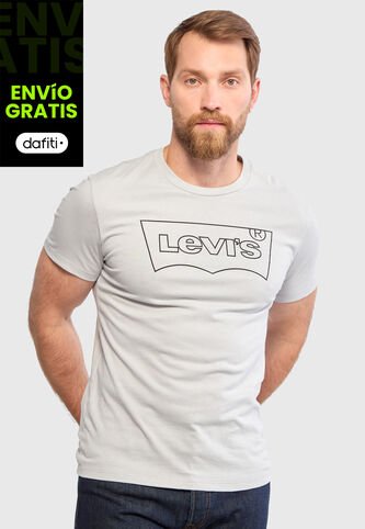 Camiseta Levi's SS Graphic Tee MX Gris Levis