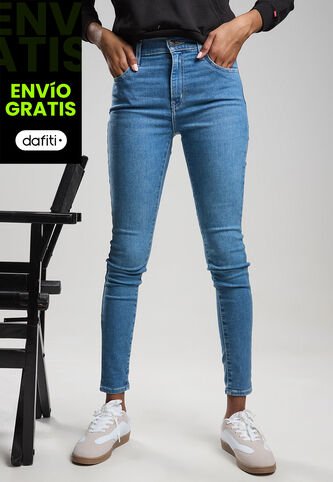 Jean Levi's 720 Super Skinny Fit Índigo Medio Levis