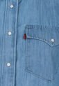 Camisa Denim Levi's Iconic Western Índigo Claro de Levis