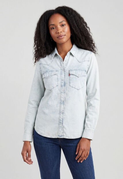 Camisa Denim Levi's Índigo Claro