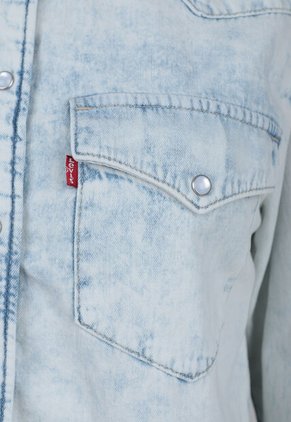 Camisa Denim Levi's Índigo Claro