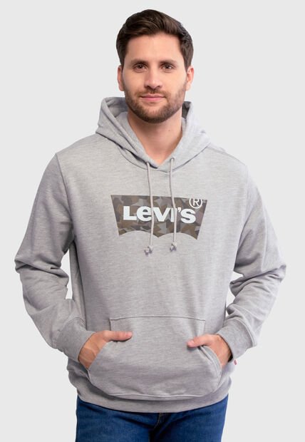 Hoodie Levi's Graphic Gris