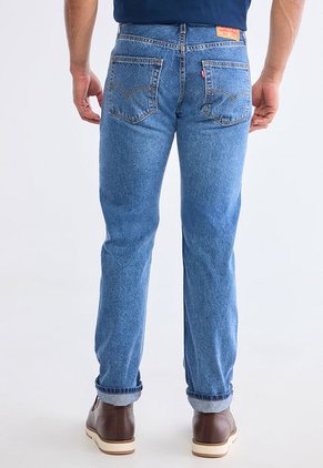 Jean Levi's 514 Straight Fit Índigo Medio